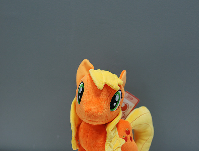 Orange Pony, height 30 cm photo